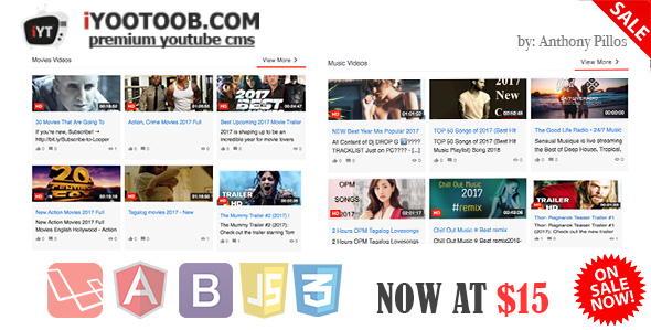iYOOTOOB - PREMIUM YOUTUBE CMS » Premium Scripts, Plugins & Mobile