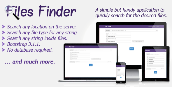 Files Finder » Premium Scripts, Plugins & Mobile