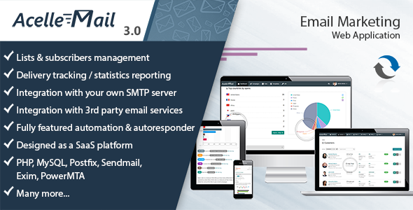 Acelle Email Marketing Web Application v3.0.2 » Premium Scripts, Plugins & Mobile