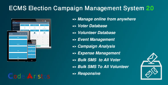ECMS - Election Campaign Management System » Premium Scripts, Plugins & Mobile