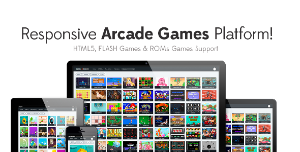 Responsive HTML5, Flash Games & ROMs Games Platform - Arcade Game Script v1.2.1 » Premium Scripts, Plugins & Mobile
