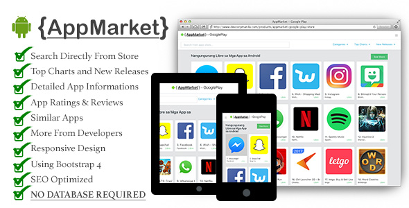 AppMarket - Google Play Store » Premium Scripts, Plugins & Mobile