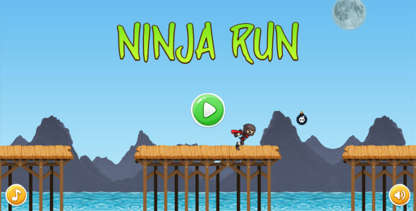 Ninja Run - HTML5 Mobile Game (Capx) » Premium Scripts, Plugins & Mobile