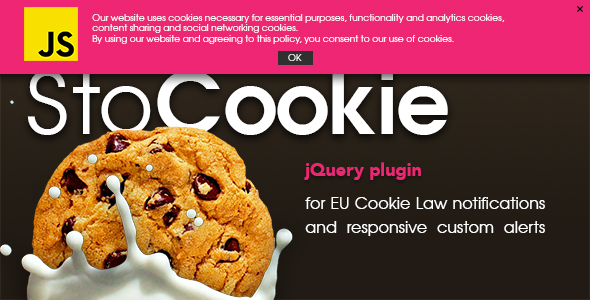 StoCookie jQuery plugin v1.1 - Cookie Law Compliance and Custom Notifications » Premium Scripts, Plugins & Mobile