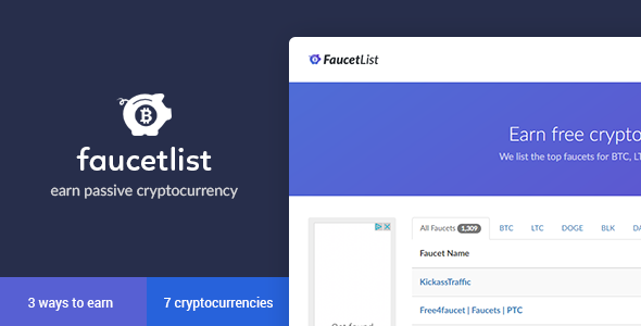 Bitcoin Faucet List » Premium Scripts, Plugins & Mobile