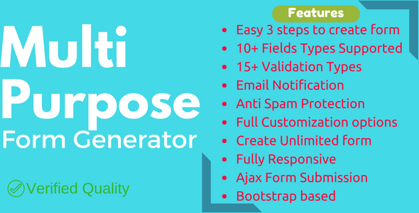 Multi-Purpose Form Generator v2.1 &raquo; Premium Scripts, Plugins &amp; Mobile