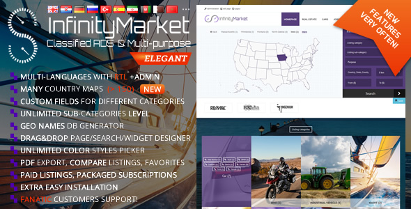Classified Ads Script v1.6.1 - Infinity Market » Premium Scripts, Plugins & Mobile