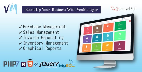 VenManager - Inventory, Account & Sales Management » Premium Scripts, Plugins & Mobile