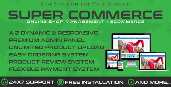 SuperCom - Online Shopping Ecommerce Cart &raquo; Premium Scripts, Plugins &amp; Mobile