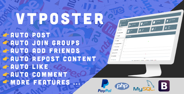 VTPoster - Facebook Marketing Tool &raquo; Premium Scripts, Plugins &amp; Mobile