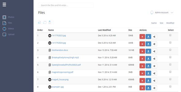 Amazon S3 File Manager » Premium Scripts, Plugins & Mobile