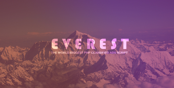 EVEREST v1.3.9 - PHP Classified Ads Script » Premium Scripts, Plugins & Mobile