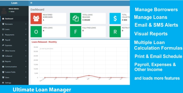 Ultimate Loan Manager v1.3 » Premium Scripts, Plugins & Mobile