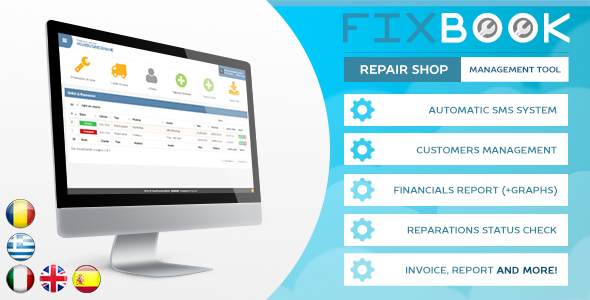 FixBook v3.0 - Repair Shop Management Tool » Premium Scripts, Plugins & Mobile