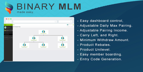 Binary MLM » Premium Scripts, Plugins & Mobile