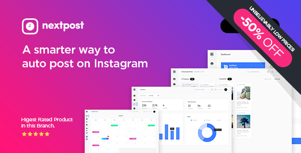 Nextpost Instagram v3.0.4 - Instagram Auto Post & Scheduler » Premium Scripts, Plugins & Mobile