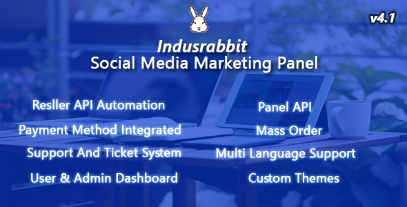 Indusrabbit v4.1 - SMM Panel &raquo; Premium Scripts, Plugins &amp; Mobile