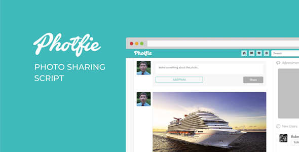 Photfie - A Photo Sharing Script » Premium Scripts, Plugins & Mobile