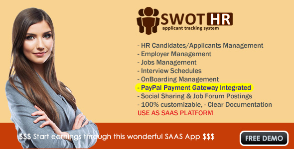 HR Applicant Tracking System (Saas App) » Premium Scripts, Plugins & Mobile