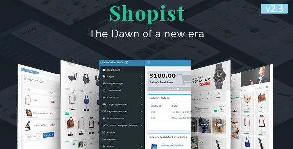 Shopist - Laravel Multivendor eCommerce and Designer » Premium Scripts, Plugins & Mobile
