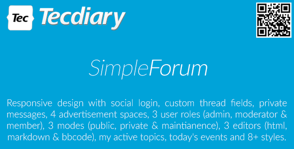 Simple Forum v1.0.2 - Responsive Bulletin Board » Premium Scripts, Plugins & Mobile