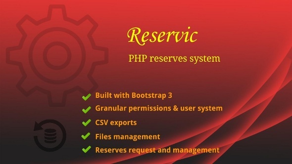 Reservic v0.3 - Reserves Management System » Premium Scripts, Plugins & Mobile