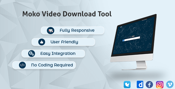 Ultimate Video Downloader v2.0 - Facebook, Instagram, Twitter, Vimeo, Dailymotion » Premium Scripts, Plugins & Mobile