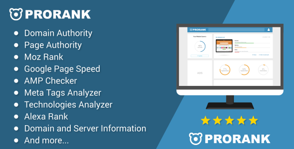 ProRank v4.0.1 - Analyzer stats website » Premium Scripts, Plugins & Mobile
