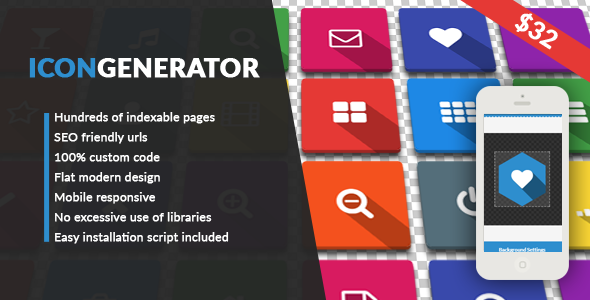 Icon Generator v1.1 » Premium Scripts, Plugins & Mobile