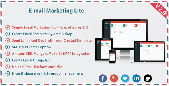 Email Marketing Lite v2.0 &raquo; Premium Scripts, Plugins &amp; Mobile