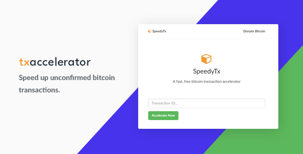 Bitcoin Transaction Accelerator » Premium Scripts, Plugins & Mobile