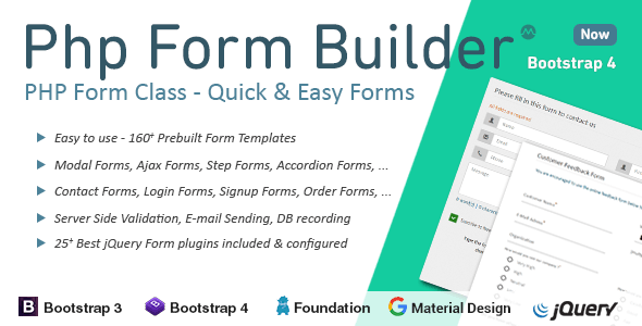 PHP Form Builder v3.5.1 » Premium Scripts, Plugins & Mobile