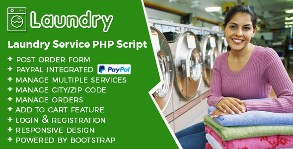 Laundry Service PHP script v3.0 » Premium Scripts, Plugins & Mobile