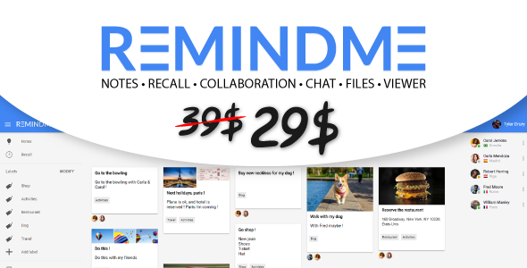 RemindMe v1.3 - Share & Keep your mind always with you &raquo; Premium Scripts, Plugins &amp; Mobile