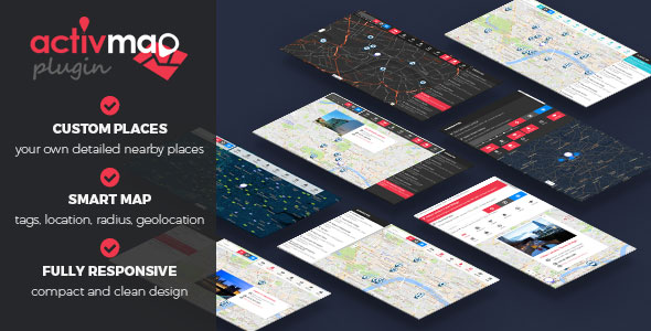 Activ'Map Nearby Places v2.0.0 - Responsive POI Gmaps &raquo; Premium Scripts, Plugins &amp; Mobile