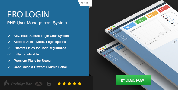 Pro Login v1.9.0 - Advanced Secure PHP User Management System » Premium Scripts, Plugins & Mobile