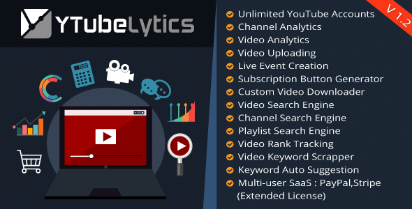 YTubeLytics v1.1 – Youtube Analytics & Marketing Software » Premium Scripts, Plugins & Mobile