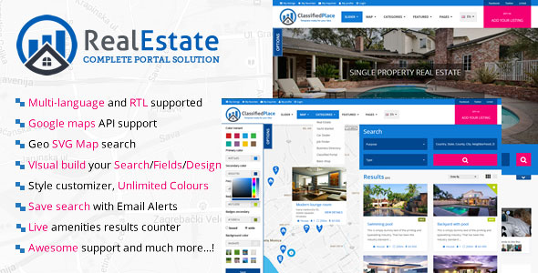 Real Estate Geo Portal &raquo; Premium Scripts, Plugins &amp; Mobile