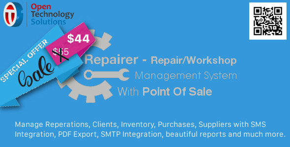 Repairer - Repair/Workshop Management System With Point Of Sale » Premium Scripts, Plugins & Mobile