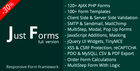 Just Forms full v2.4 » Premium Scripts, Plugins & Mobile