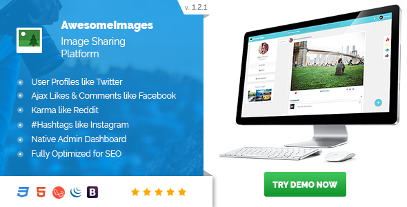 Awesome Images v1.2.1 - Photo Sharing Platform » Premium Scripts, Plugins & Mobile