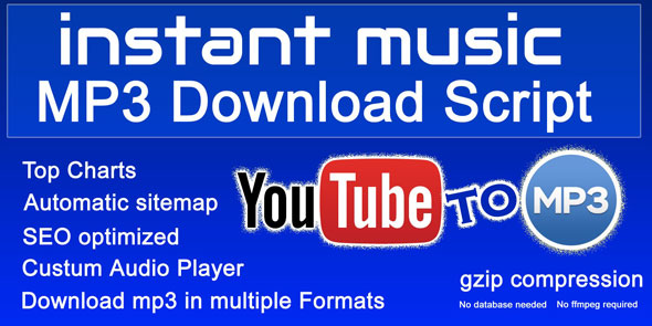 Instant Music Mp3 Download Script &raquo; Premium Scripts, Plugins &amp; Mobile