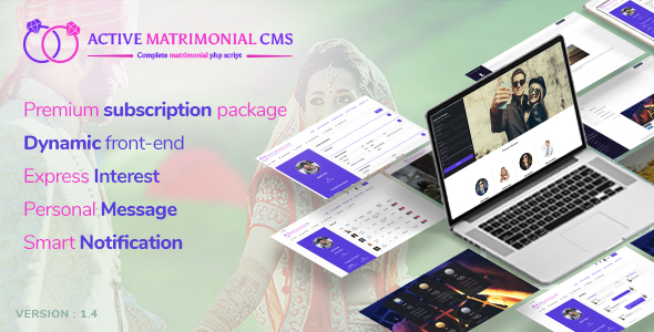 Active Matrimonial CMS v1.4 » Premium Scripts, Plugins & Mobile
