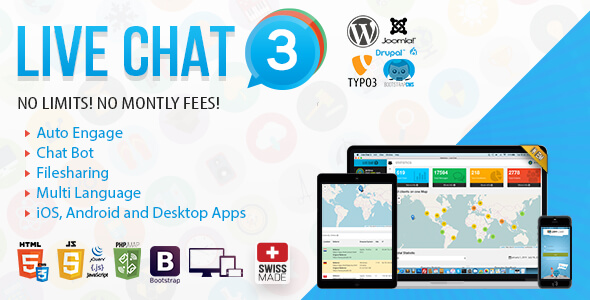Live Support Chat v3.7 - Live Chat 3 » Premium Scripts, Plugins & Mobile