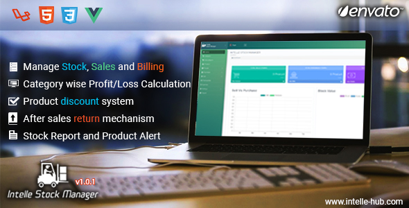 Intelle Stock Manager &raquo; Premium Scripts, Plugins &amp; Mobile
