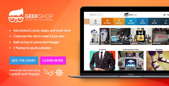 GeekShop v1.0.11 - Geeky Cool Product Site » Premium Scripts, Plugins & Mobile