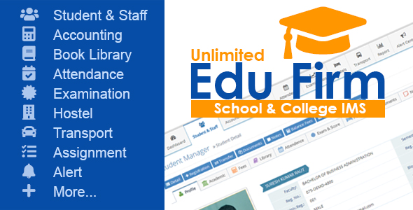Unlimited Edu Firm School & College Information Management System » Premium Scripts, Plugins & Mobile