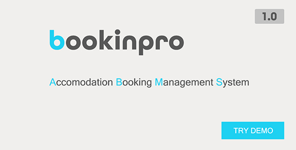 Bookinpro - Accomodation Booking Management System » Premium Scripts, Plugins & Mobile