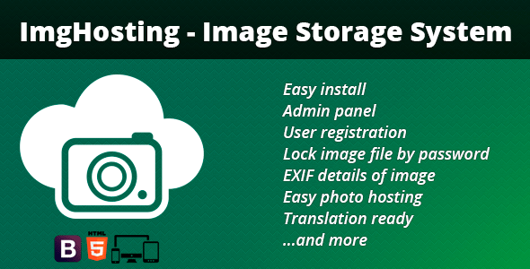 ImgHosting v1.2 - Image Storage System &raquo; Premium Scripts, Plugins &amp; Mobile
