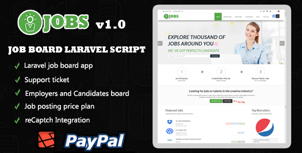 IJOBS - Job board laravel script » Premium Scripts, Plugins & Mobile